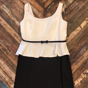 NWOT peplum dress from Dress Barn